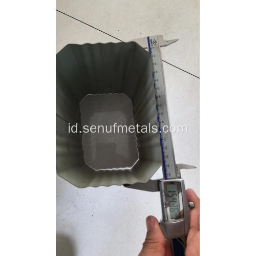 Peralatan pembentuk roll downspout pipa talang hujan